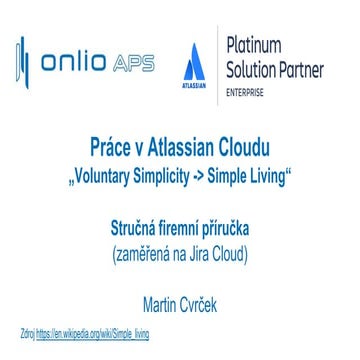 Práce v Atlassian cloudu