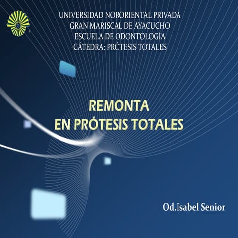 Remonta y Ajuste Oclusal