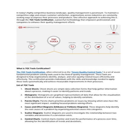 7QC Tools Certification Your Path to Process Improvement.pdf
