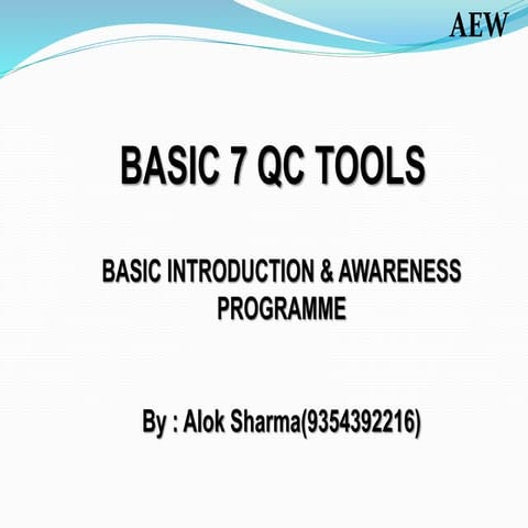 7 qc tool  training