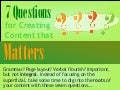 7 Questions for Creating Content that Matters