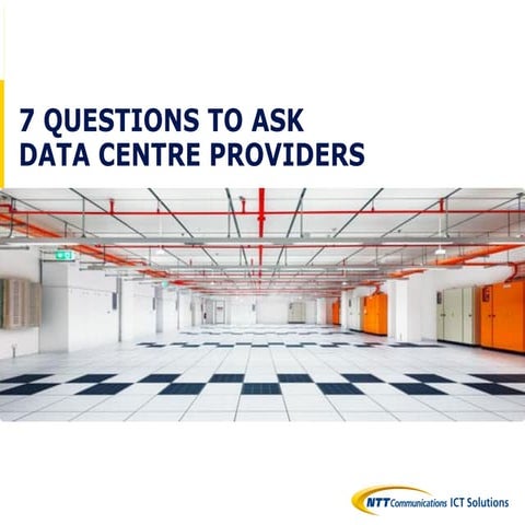 7 Questions to Ask Data Centre Providers