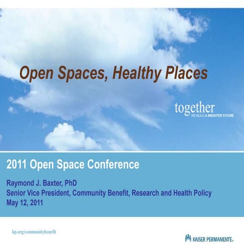 Open Spaces, Healthy Places