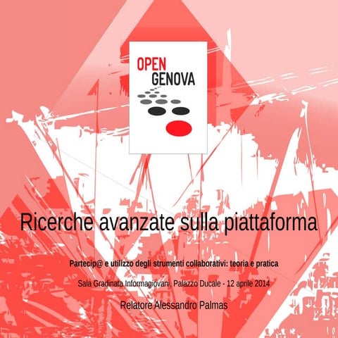 Ricerche avanzate sulla piattaforma 