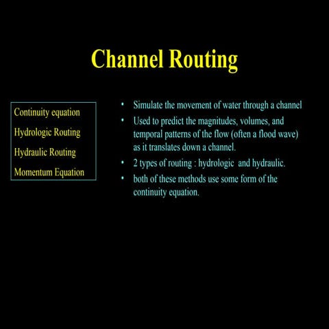 7 routing