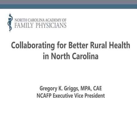Rural Health: A Chapter Focus