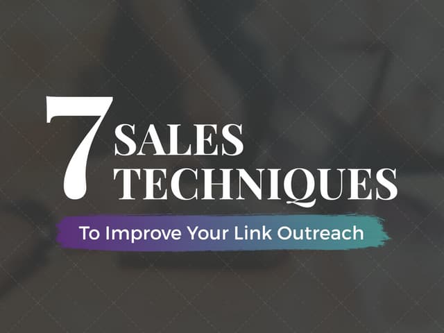 7 Sales Techniques to Improve your ...