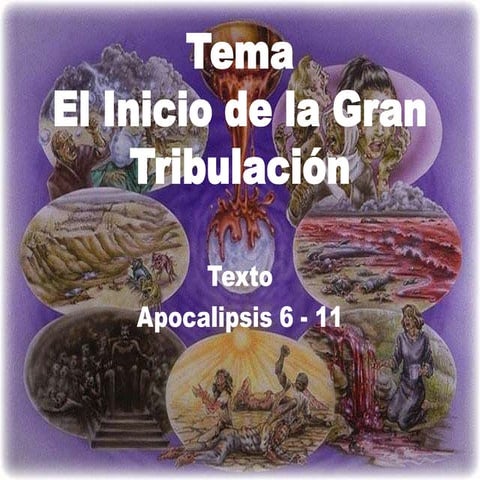 INICIO DE LA GRAN TRIBULACION