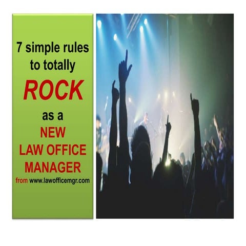 7 simple rules to totally rock as a new lom