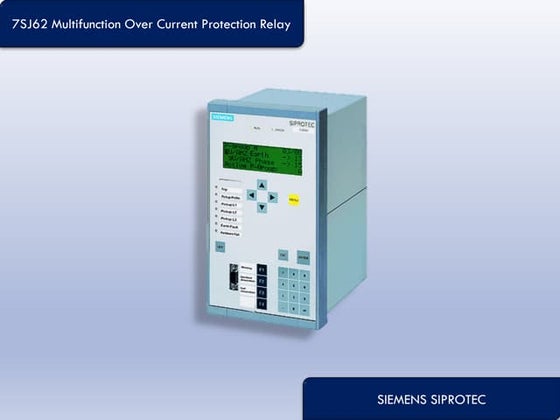 7SA61 Distance Protection Relay For All Voltage Levels | PPT