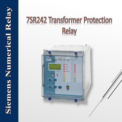 7SR242 Transformer Protection Relay