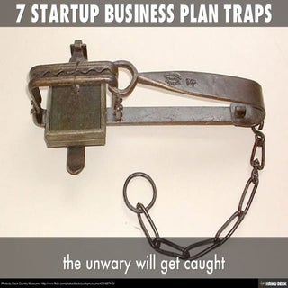 7 startup business plan traps