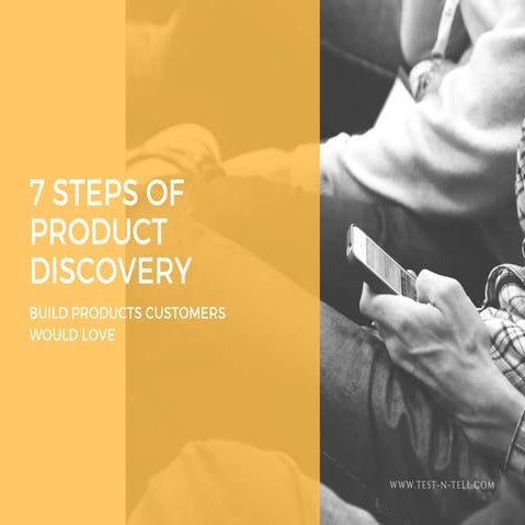 7 steps of product discovery
