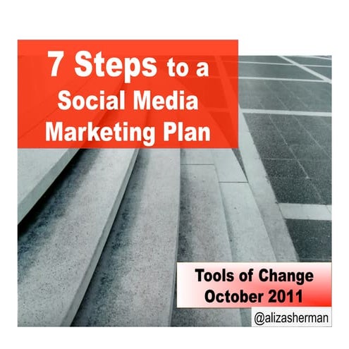 7 Steps to a Social Media Marketing Plan