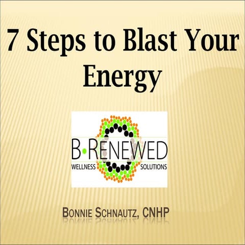 7 steps to blast your energy 4 19-12