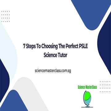 science masterclass | PDF