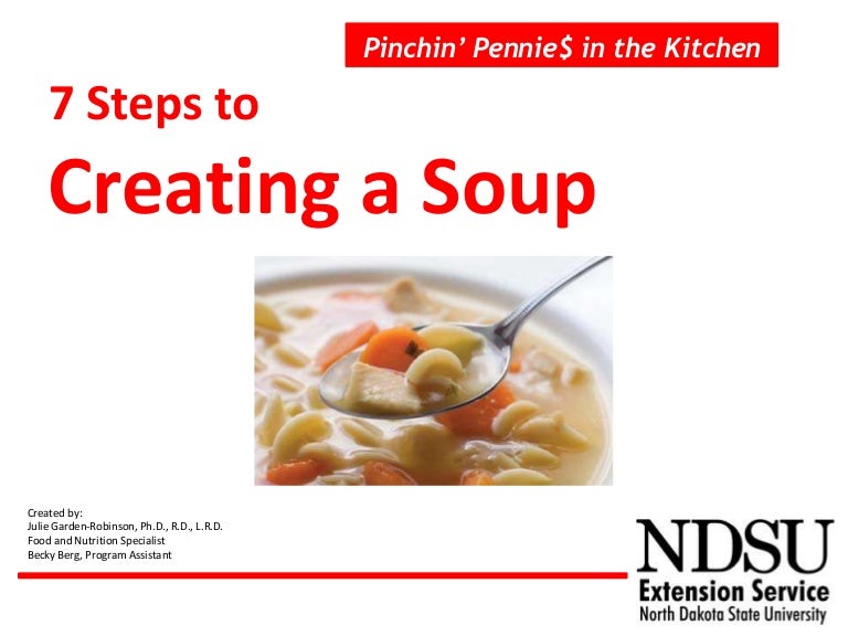 7 Steps to Creating a Soup