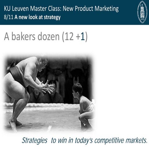 New Product Marketing: A bakers dozen (12 +1)...Strategies  to win in today’s...