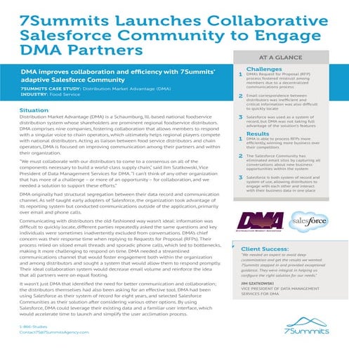 7Summits Case Study - DMA Partners