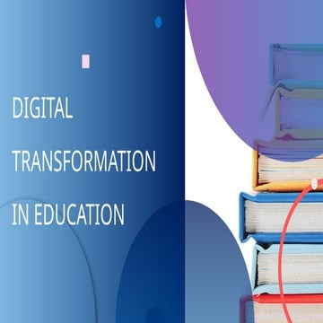 Digital Transformation in Education: Trends, Frameworks, and Case Studies