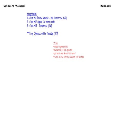 7th -both classes--may5