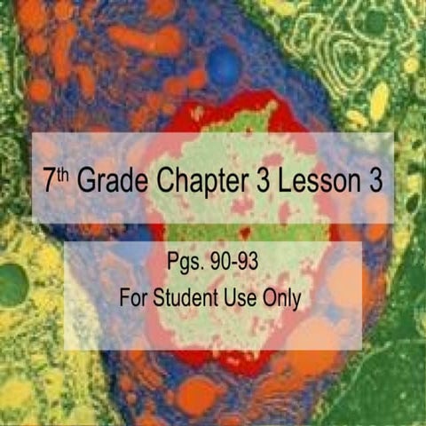 7th Grade Chapter 3 Lesson 3 | PPT