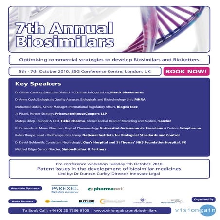 7th Annual Biosimilars (2010)