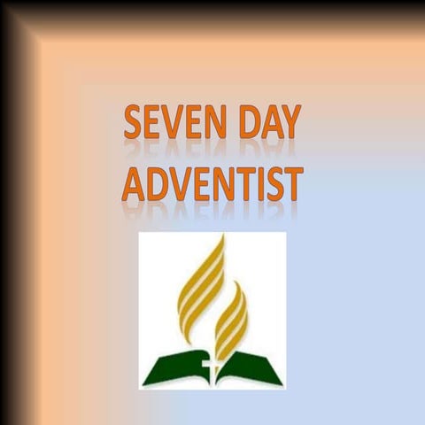 7th day adventist.ppt