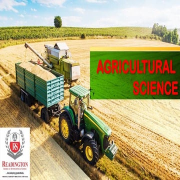Comprehensive Overview of Subsistence and Commercial Farming in the ...