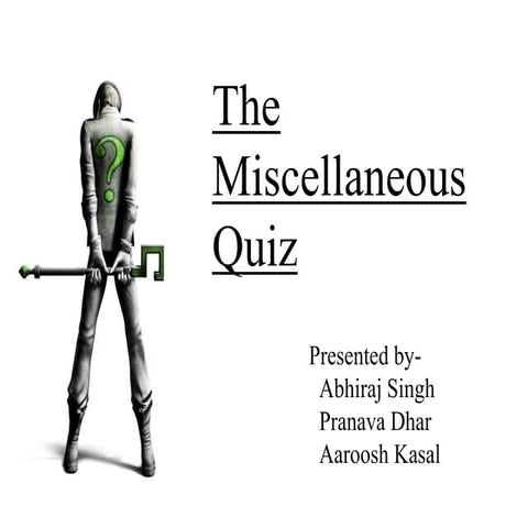 General Quiz