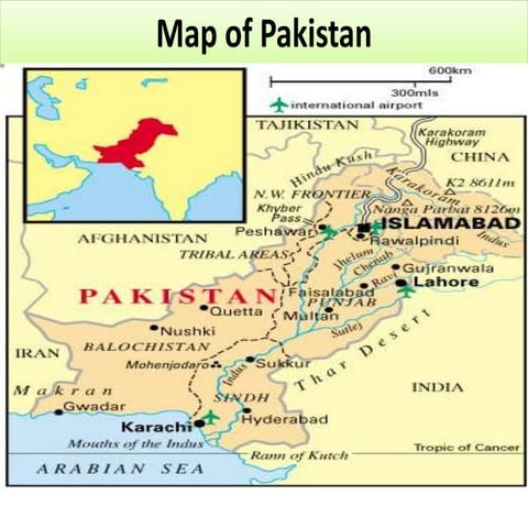 geo physical importance of pakistan