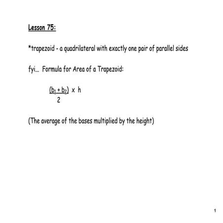 7th PreAlg - L75 - May4