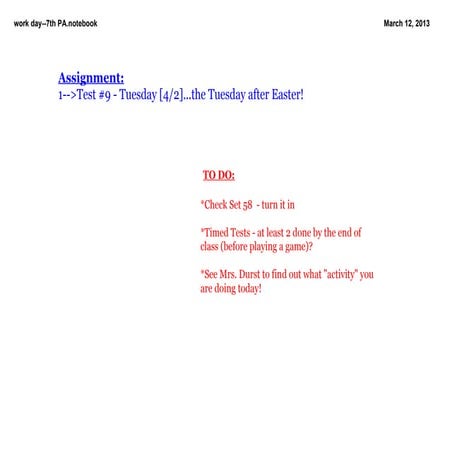 7th pre alg -march13