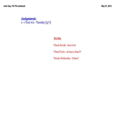 7th pre algebra -may 1