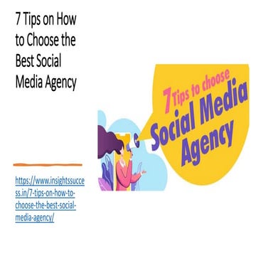 How to Choose the Right Social Media Marketing Agency in Gurgaon? | PPTX