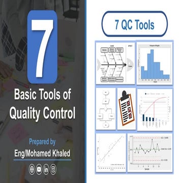 Seven Basic Quality Control Tools أدوات ضبط الجودة السبعة