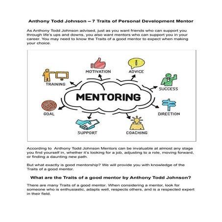 7 Traits of Personal Development Mentor | PDF