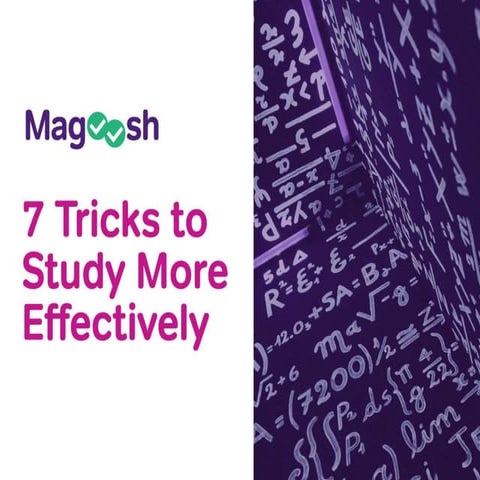 7 Tricks to Study More Effectively