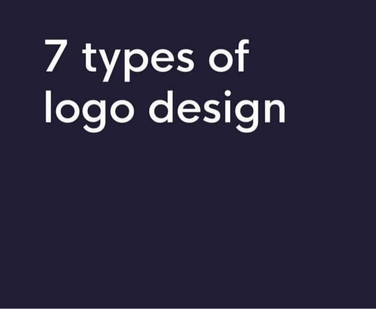 7 Types Of Logo Design