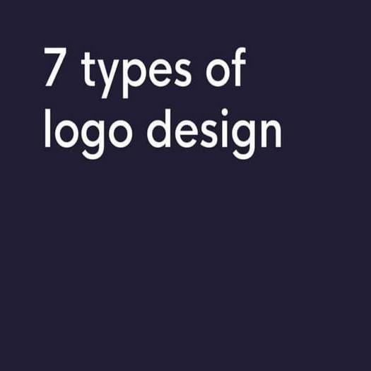 7 types of logo design