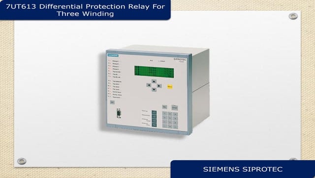 7UT63 Differential Protection Relay, 44% OFF