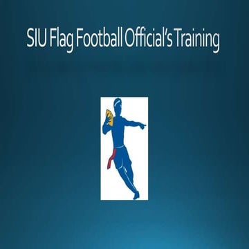 SIU 7v7 Flag Football Official's Clinic 