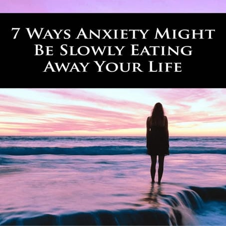7 ways to start anxiety free life 