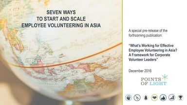 Seven Ways to Start and Scale EVPs in Asia