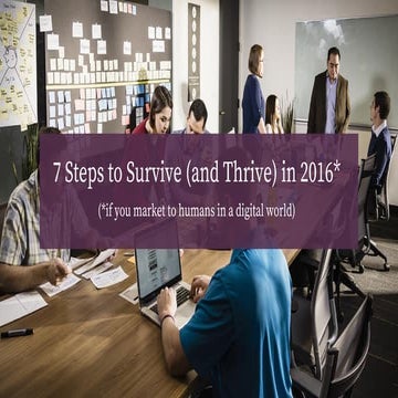 7 Steps to Survive (and Thrive) in 2016 with Raving Customers