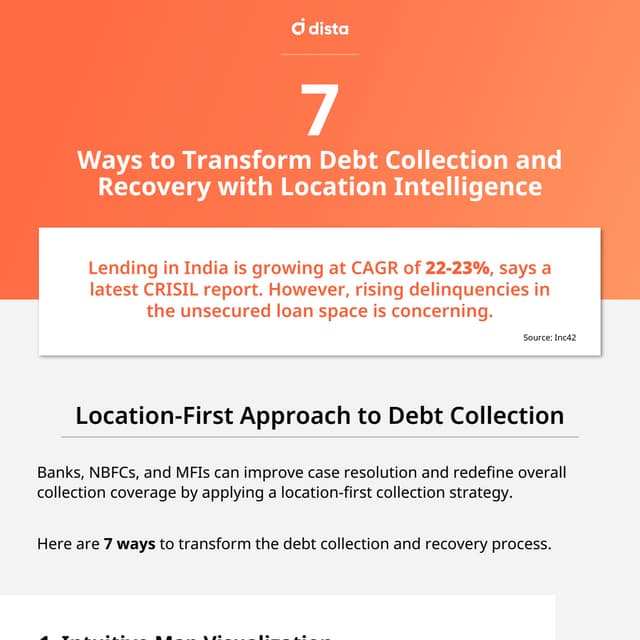7 Ways to Transform Debt Collection and Recovery with Location Intelligence