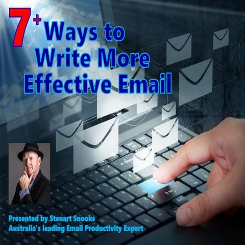 7+ Ways to Write More Effective Email slideshow for participants