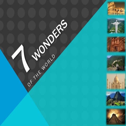 7 wonders of the world