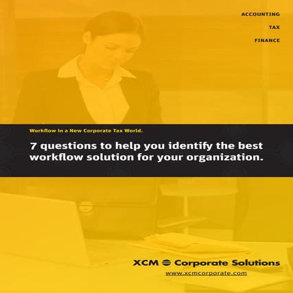 7 Workflow Solution Questions Workbook