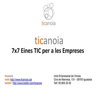 7x7 Eines TIC per a empreses